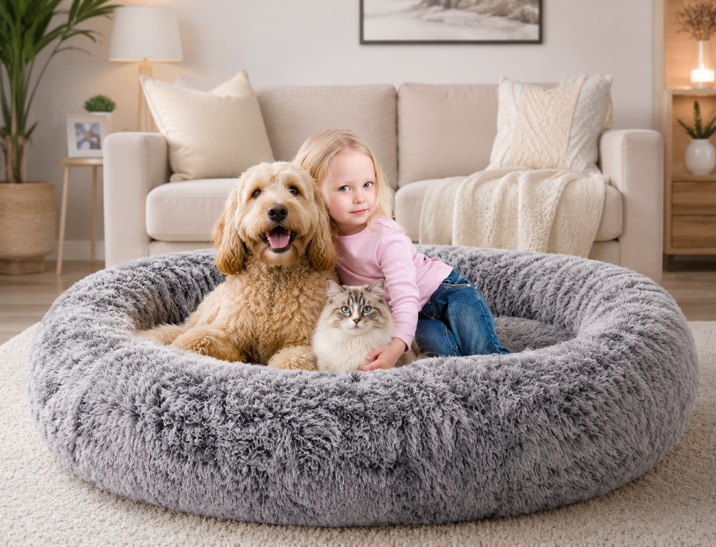 The Unique Pet Calming Bed